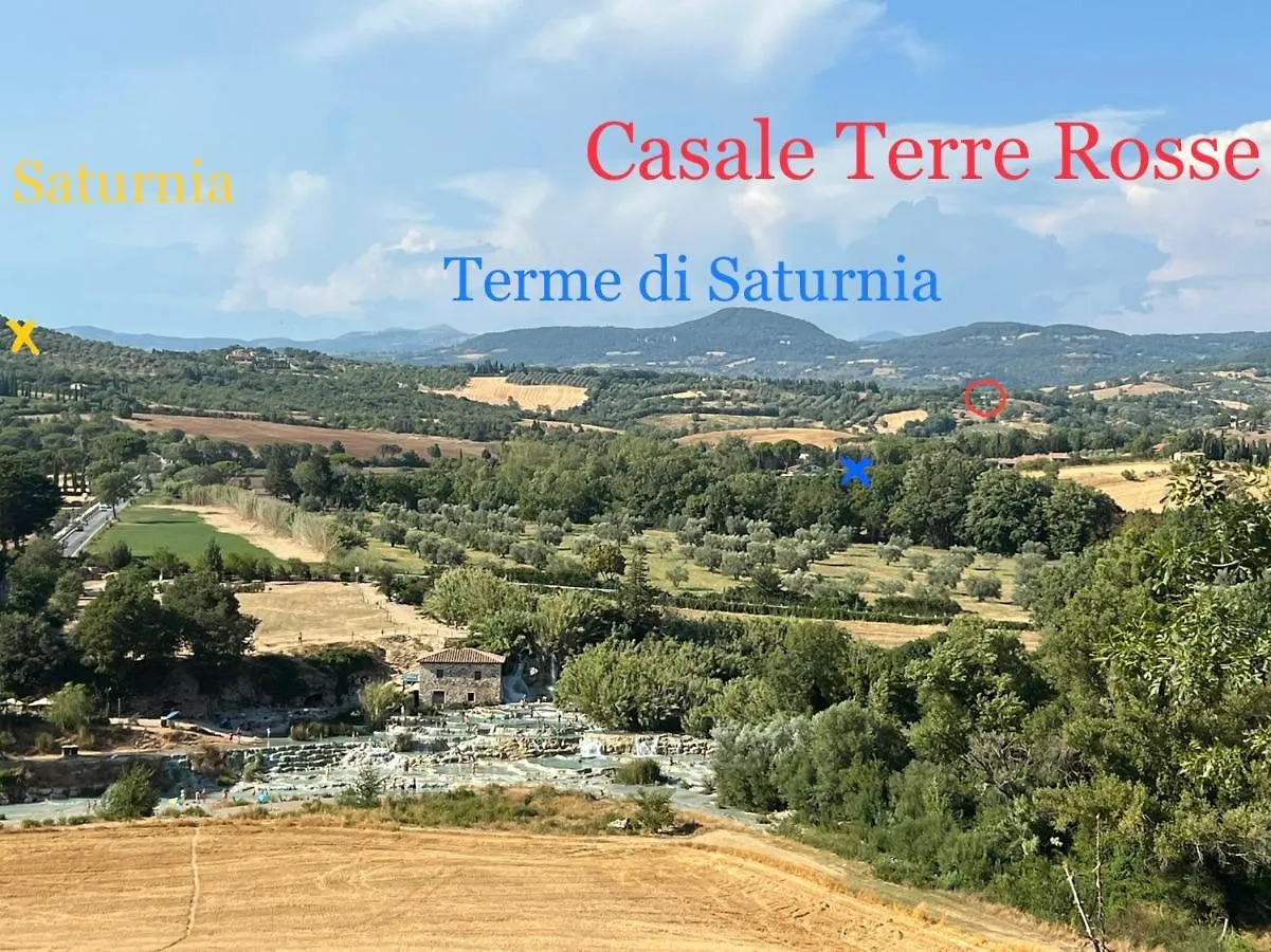 Casale Terre Rosse Bed & Breakfast Saturnia